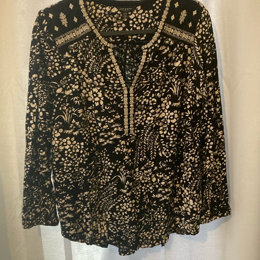 Lucky Brand pheasant top